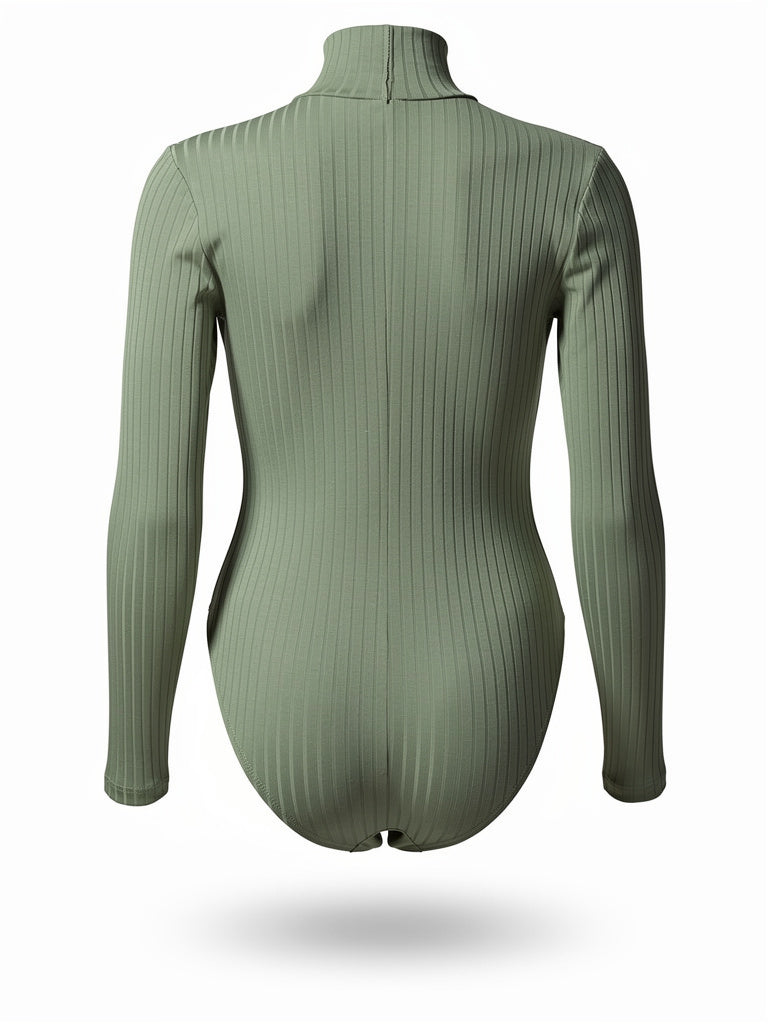 Sculpt & Shine Ribbed Bodysuit